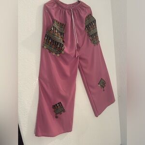 Handmade Embroidered Harem Pants